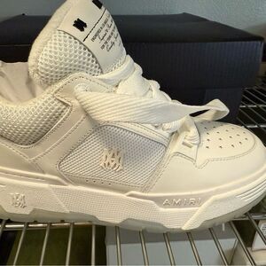 Amiri White Sneakers men's 6 brand new with box and dustbag